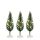 Luville General Snowy conifer lighted