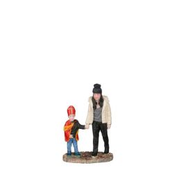 Luville Sinterklaas, Moeder met hulp sint