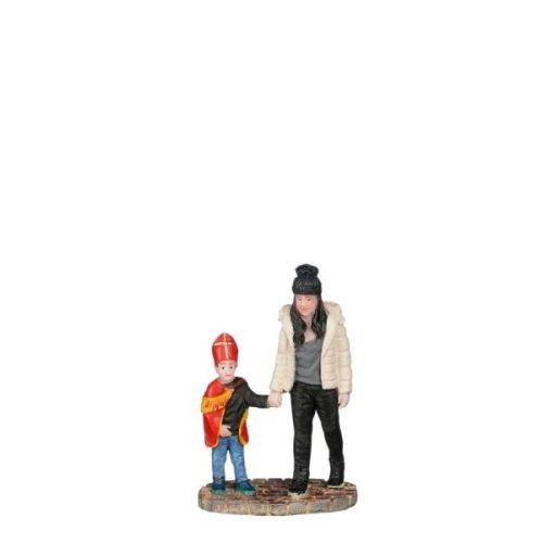 Luville Sinterklaas, Moeder met hulp sint