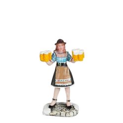 Luville Schneewald Woman brings beer