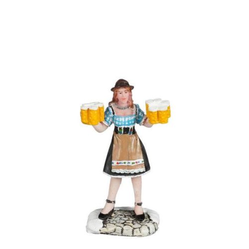 Luville Schneewald Woman brings beer