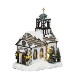 Luville Schneewald Elzas church battery operated