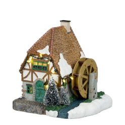 Luville Ville de Reidy Water wheel house battery operated