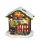 Luville Sledgeholm Christmas cafe battery operated