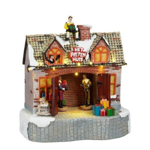 Luville Sinterklaas, Het pieten huis battery operated