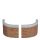 Luville General Curved wall large 2 stuks