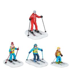 Luville Schneewald Ski teacher with childeren 4 pieces