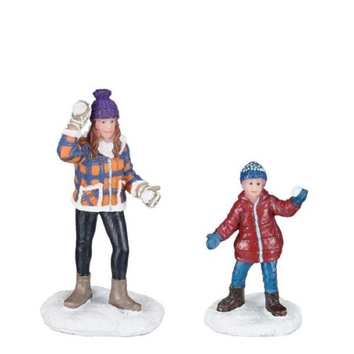 Luville Molendam Snowball fight women and child 2 pieces