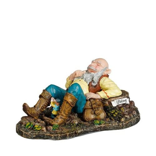 Luville Efteling Klein duimpje en de reus 13x6x5 cm