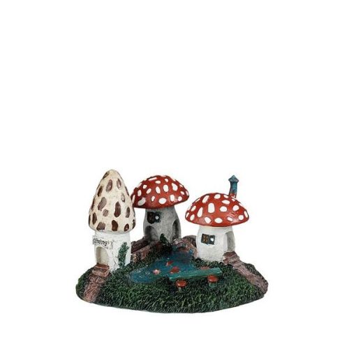 Luville Efteling Paddenstoelen concours 12.5x10.5x8 cm