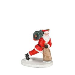Luville Sledgeholm Santa on ice skates