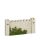 Luville Efteling Herautenplein muur 14x2x7 cm
