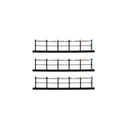 Luville General Fence multicolour 3 pieces