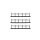 Luville General Fence multicolour 3 pieces