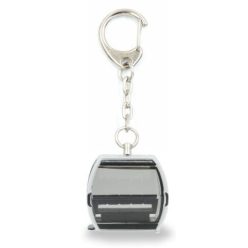   Jägerndorfer Kulcstartó ezüst színű Omega V Gondola (JC80750)