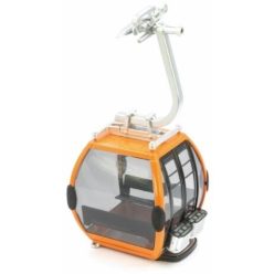   Jägerndorfer 8-as Omega IV kabin Narancssárga/fekete Nyitható ajtókkal 1: 32 (JC84006)