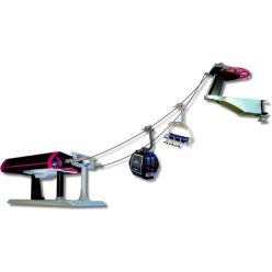   Jägerndorfer Elektromos felvonó készlet Fekete/piros 1: 32 (JC84391)