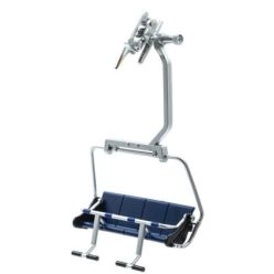   Jägerndorfer 4-es Ülőlift kék, mozgatható lábtartóval 1: 32 (JC87000)