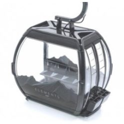   Jägerndorfer 10-es Omega V Rotkoglbahn kabin Fekete 1: 32 (JC88557)