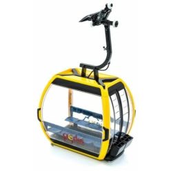   Jägerndorfer 10-es Omega V Gerlos Zillertal kabin Sárga/fekete 1: 32 (JC88558)