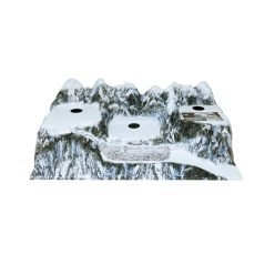   My Village BASE CHRISTMAS VILLAGE FULL COLOUR DOLOMITES 78x38CM